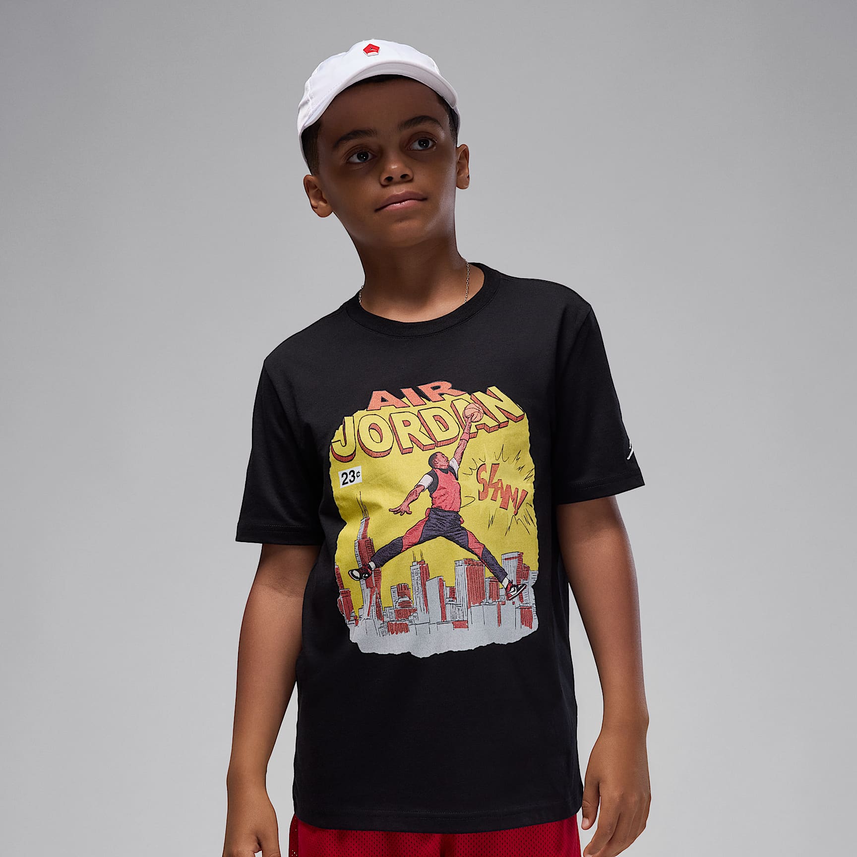 Jordan Big Kids' Comic Slam T-Shirt. Nike.com